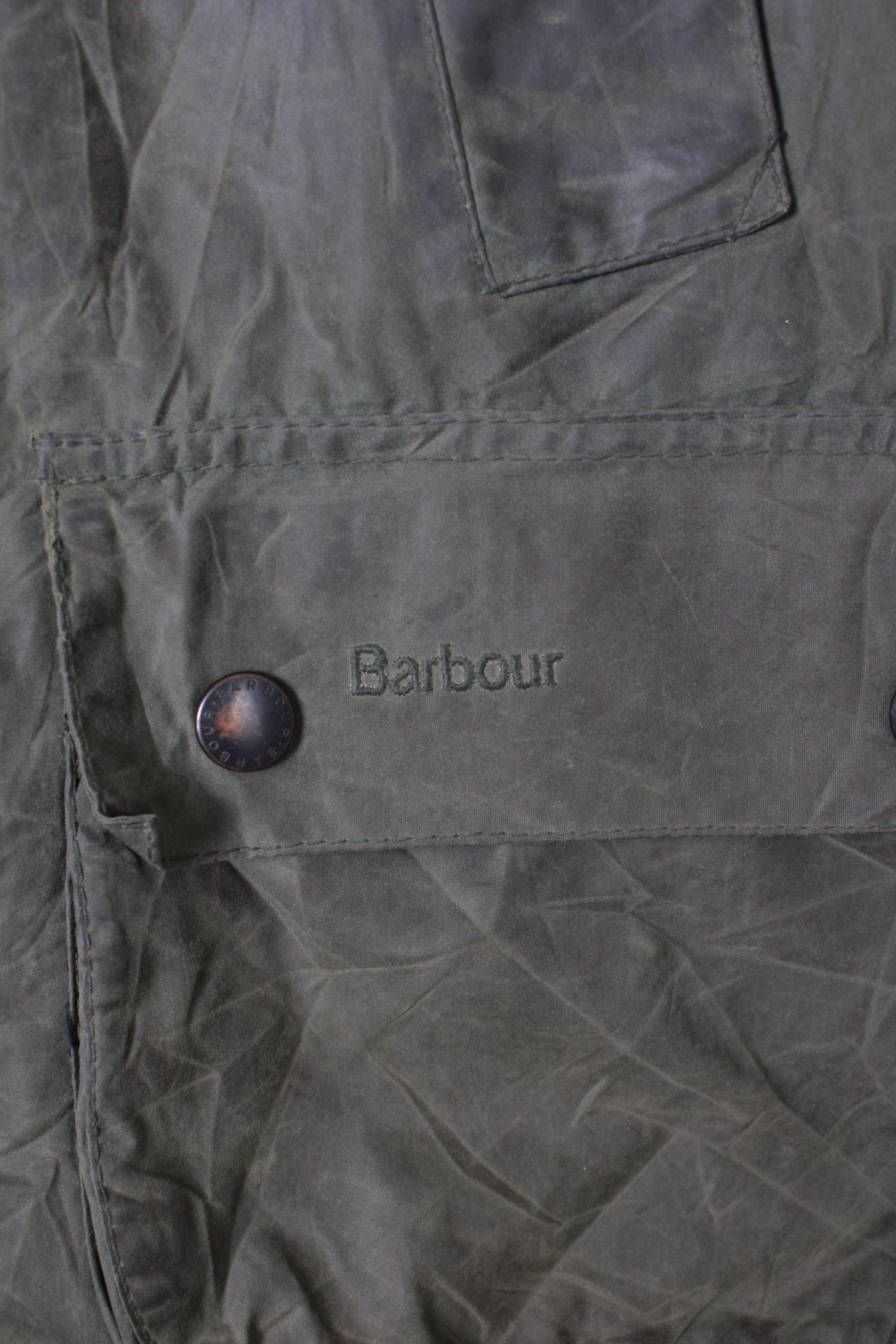 BARBOUR BEDALE WAXED JACKET GREEN - M/L