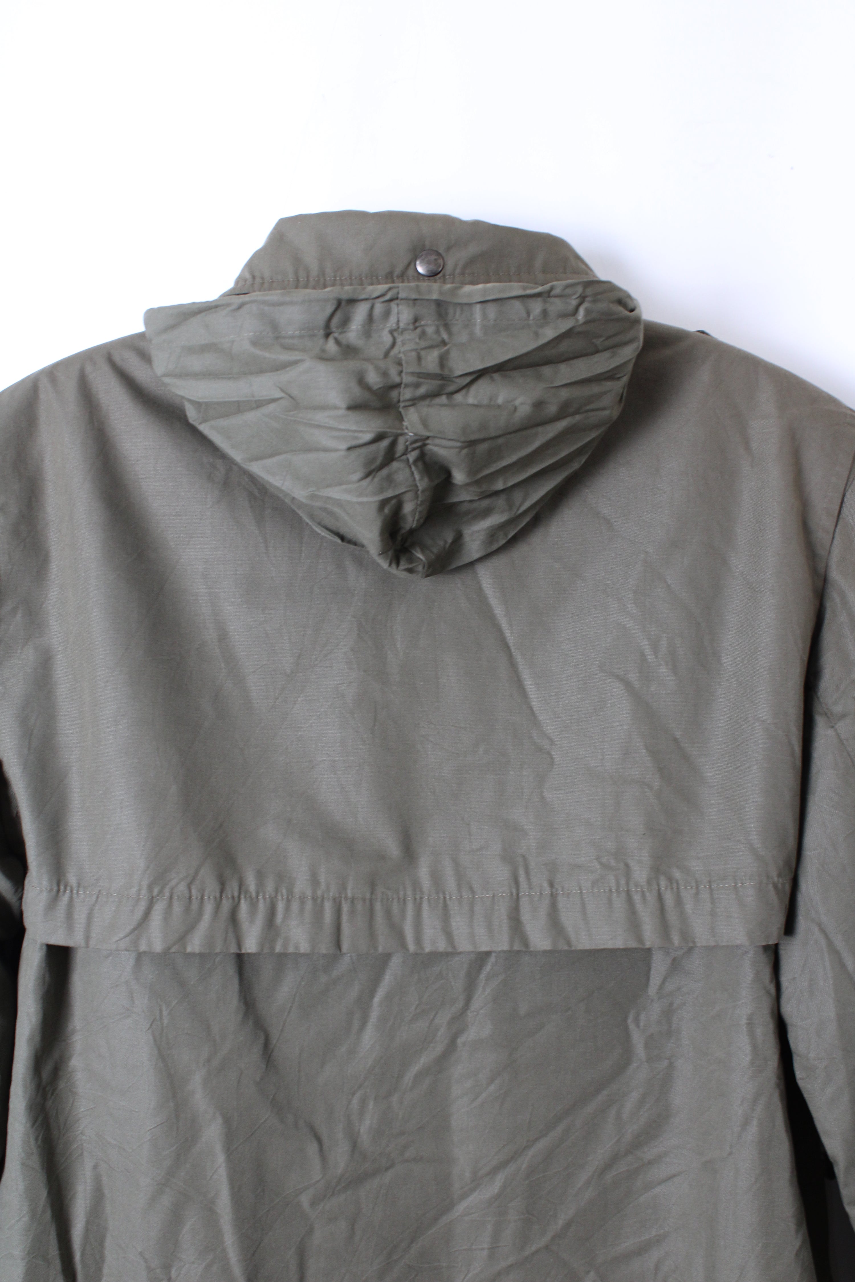 VINTAGE MCGREGOR PARKA COAT KHAKI GREEN - M/L