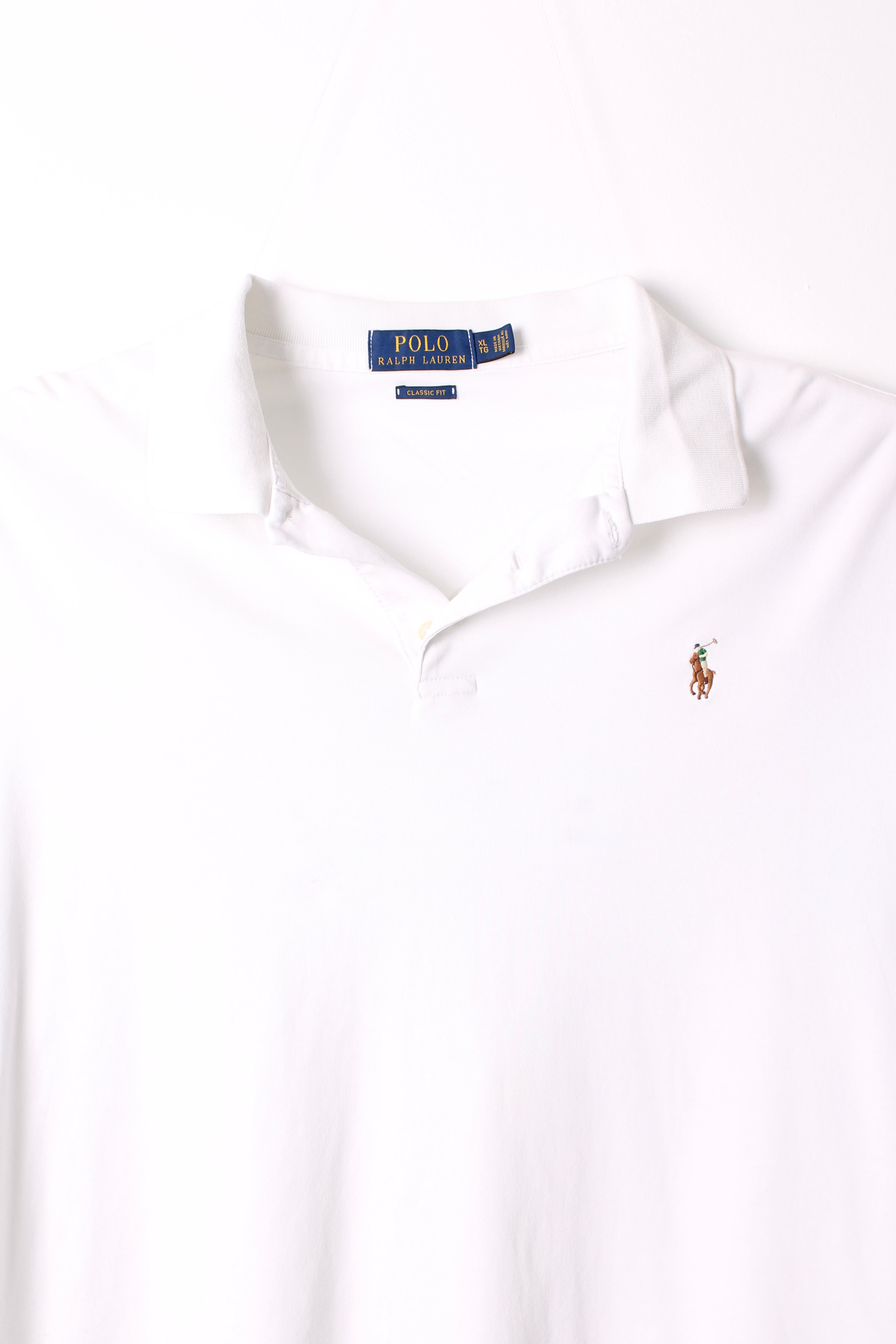 Polo Ralph Lauren ポロシャツ XL ホワイト RALPH LAUREN POLO SHIRT WHITE - XL – HOLYGARMS