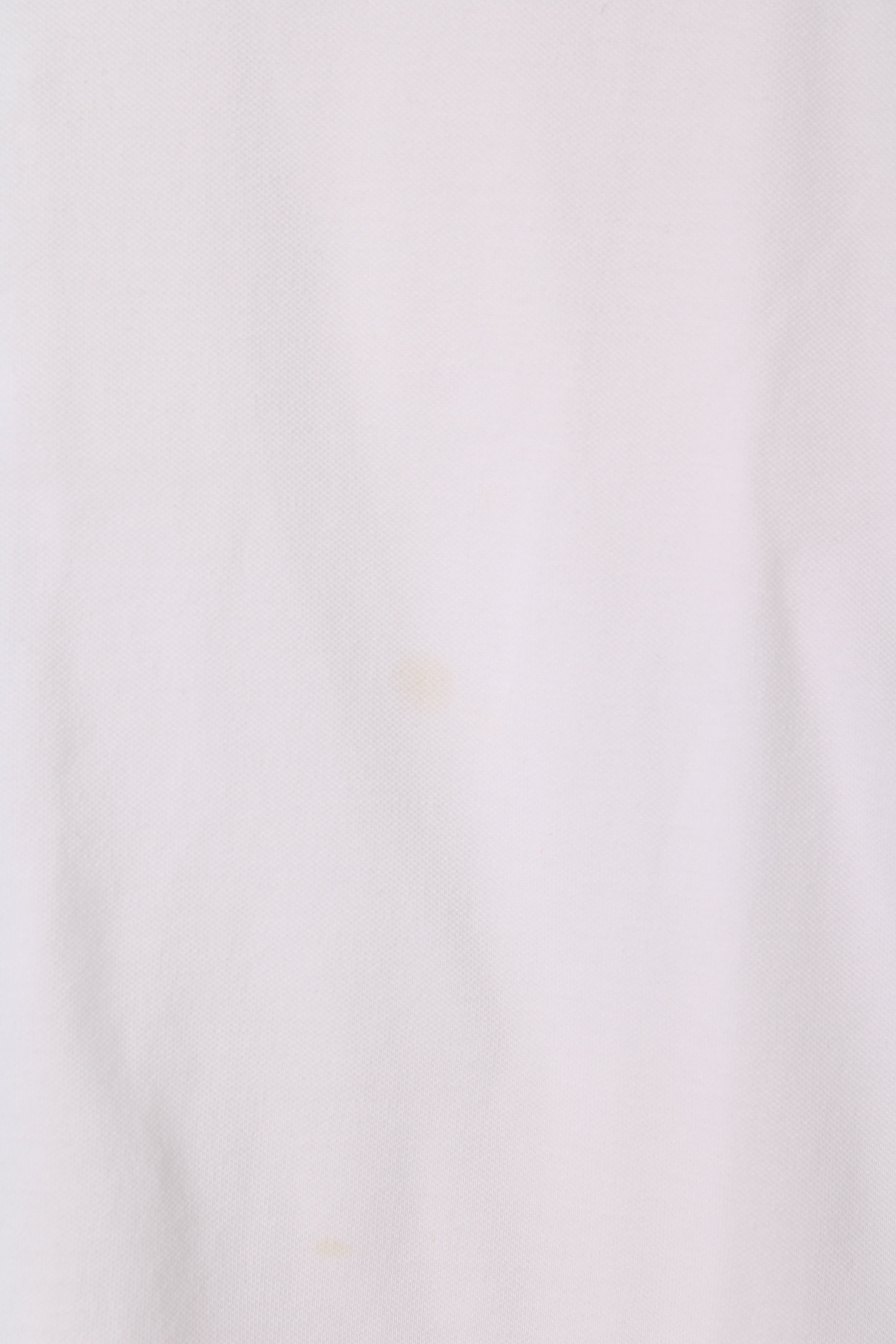 RALPH LAUREN POLO SHIRT WHITE BIG EMBROIDERY - XL