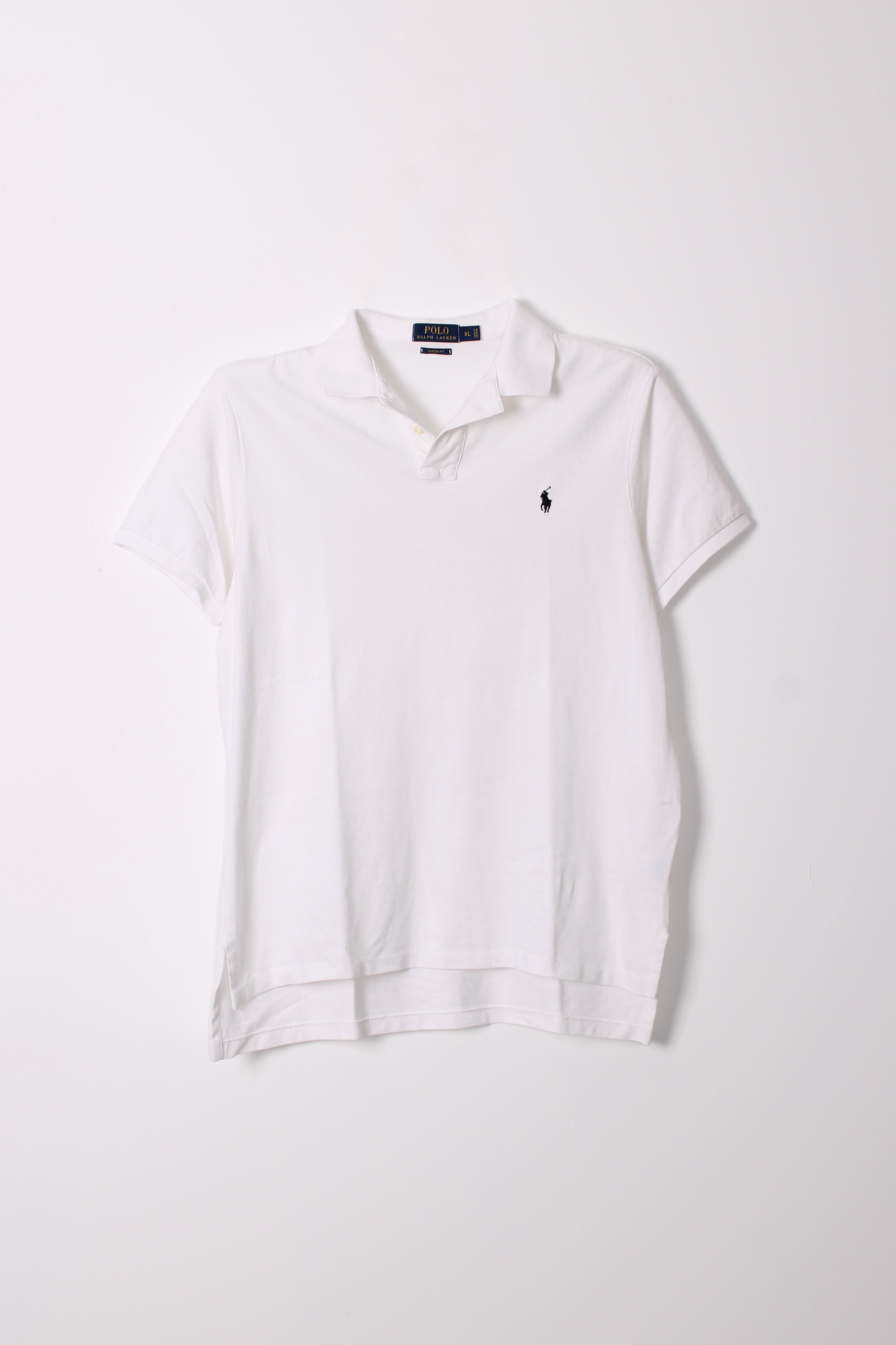 RALPH LAUREN POLO SHIRT WHITE - XL
