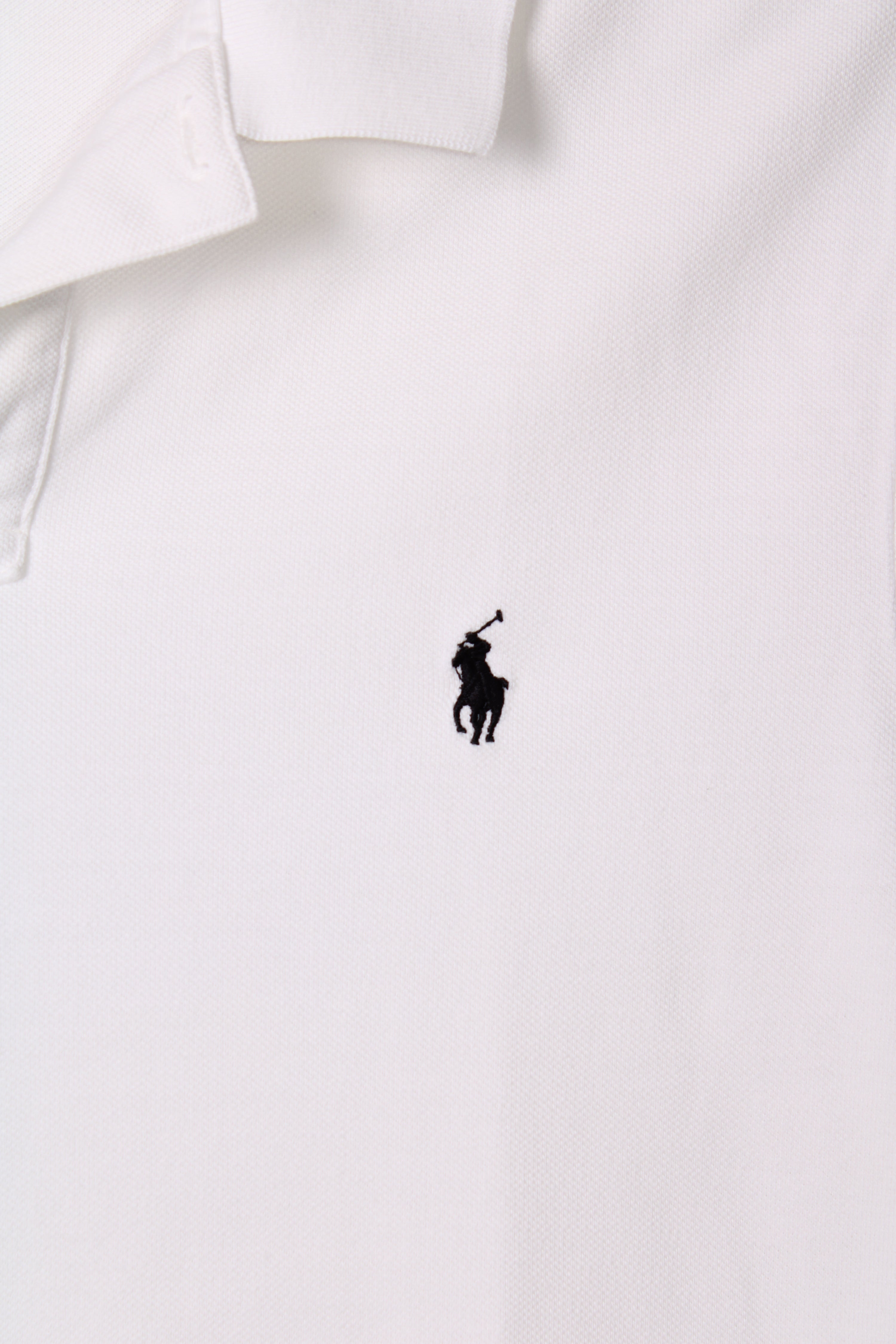 RALPH LAUREN POLO SHIRT WHITE - XL