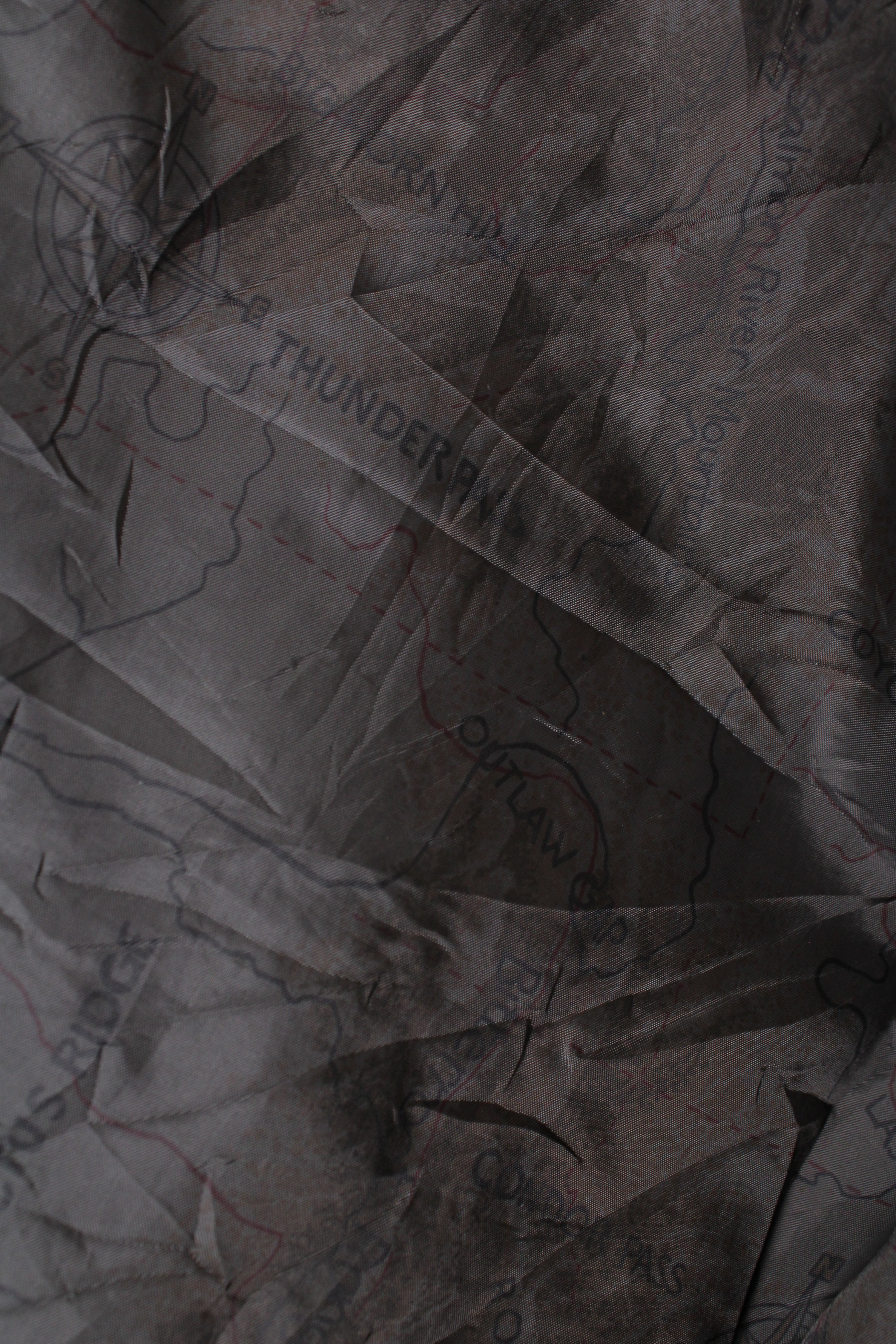 VINTAGE BOMBER LEATHER FLIGHT JACKET BLACK - L