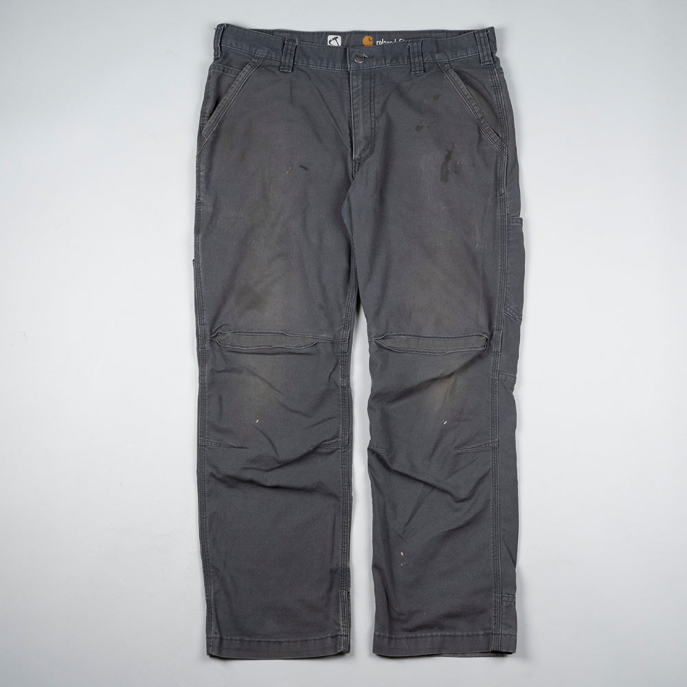 Vintage Workwear Carpenter Pants Grey