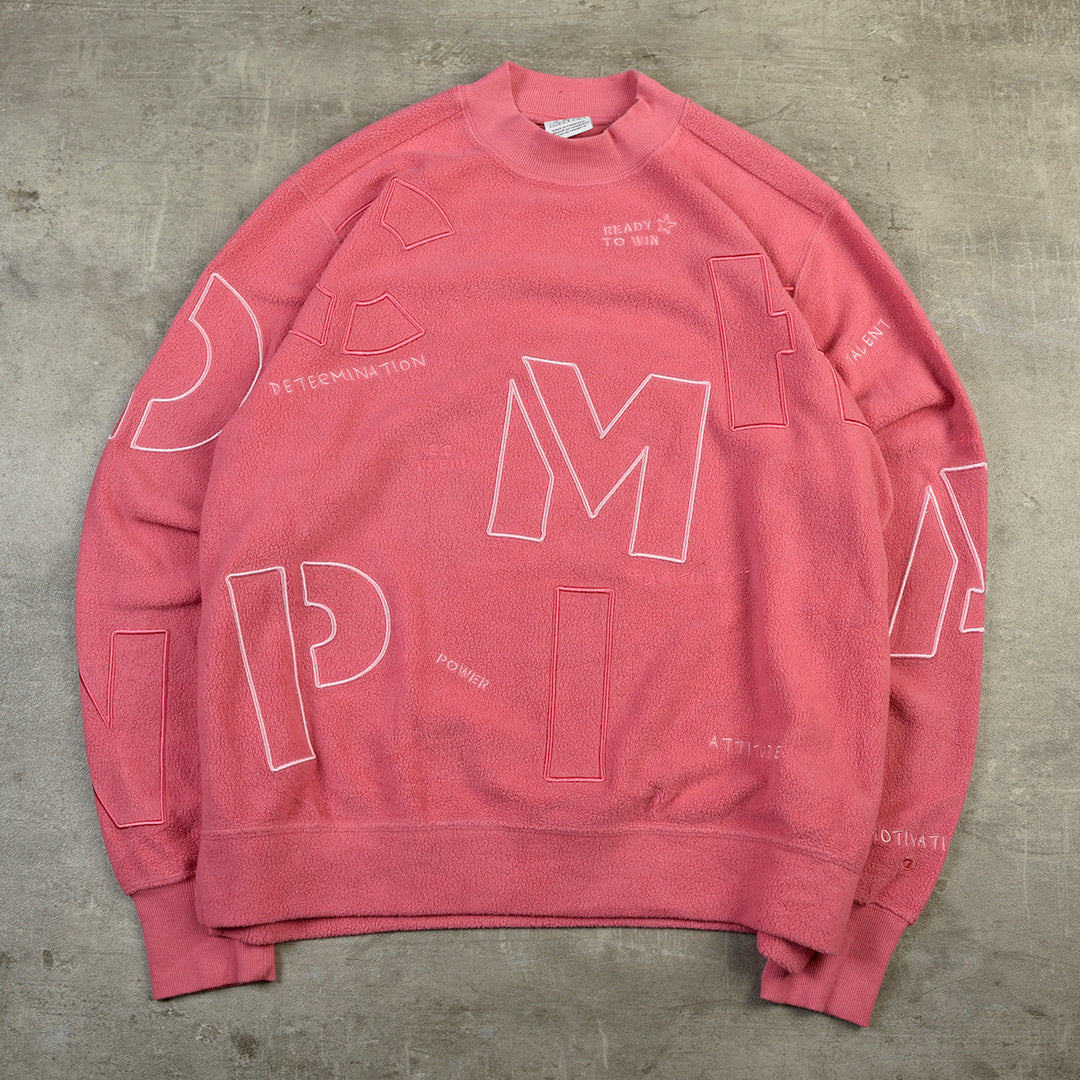 CHAMPION  FLEECE PINK - LARGE