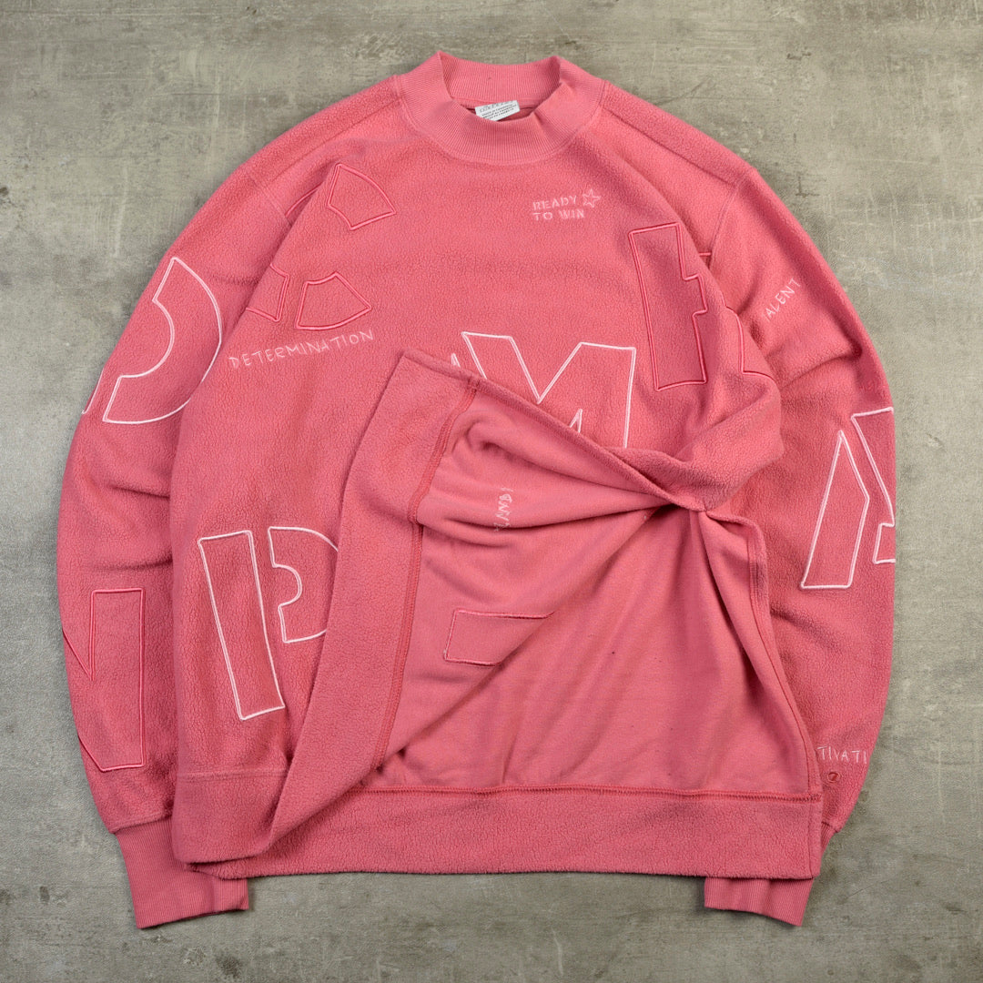 CHAMPION  FLEECE PINK - LARGE