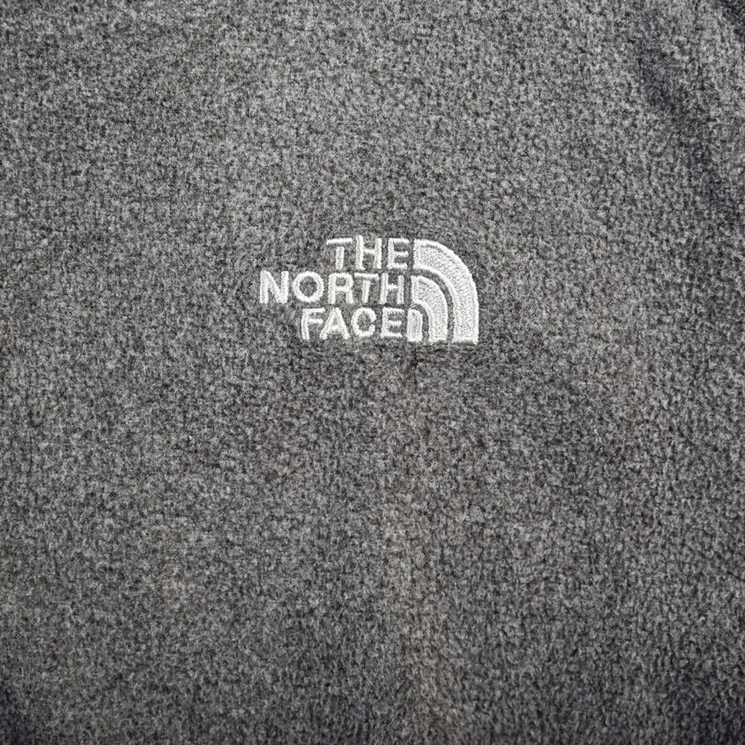 THE NORTH FACE QUARTER ZIP FLEECE GREY - S/M