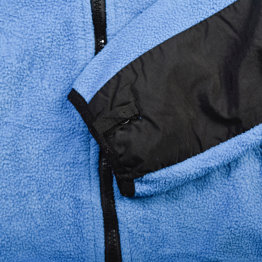 Denali Polartec Fleece Black/Blue - MEDIUM