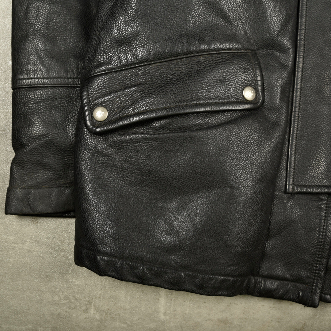 4 GANCI LEATHER JACKET - S/M