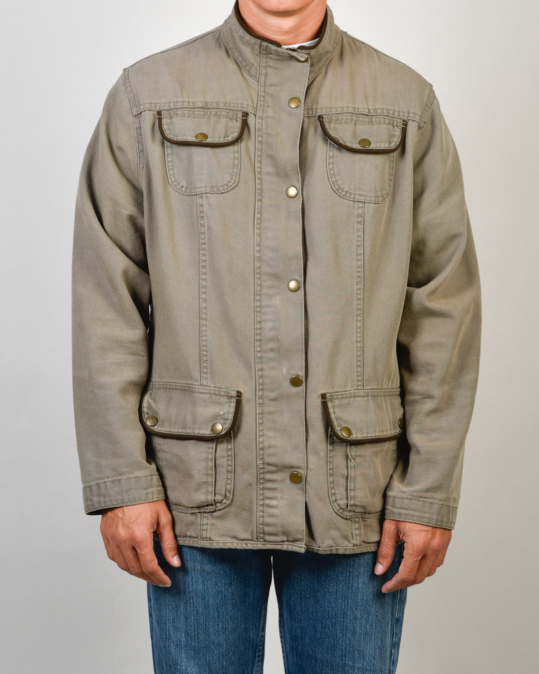 FIELD JACKET KHAKI GREEN - M/L