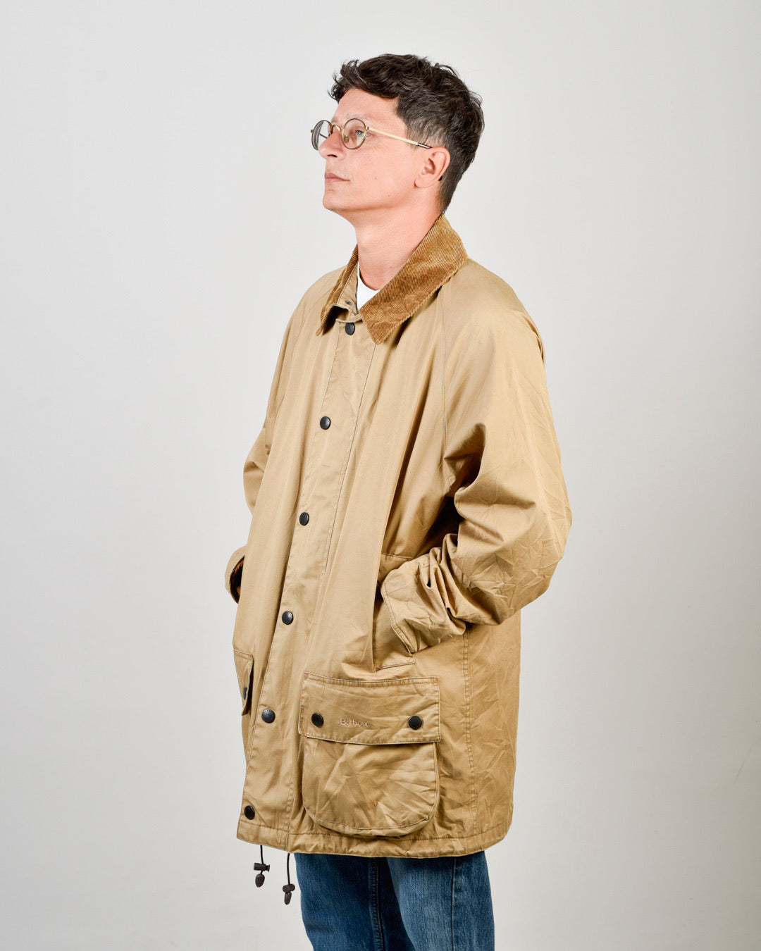 LIGHTWEIGHT BEAUFORT JACKET BEIGE - MEDIUM