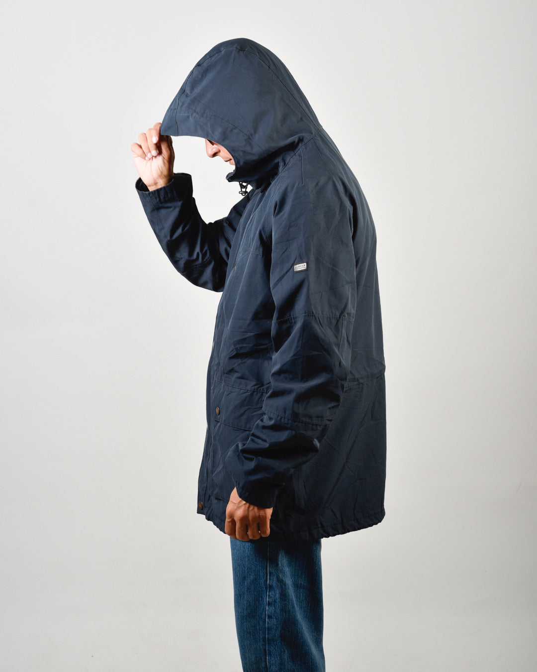 INTERNATIONAL PARKA RIDGE JACKET BLUE - SMALL