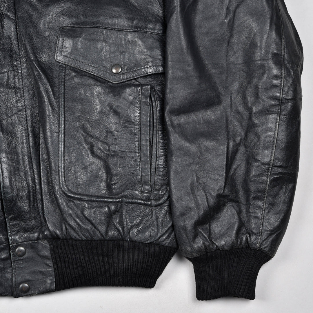 Vintage G1 Leather Jacket Black