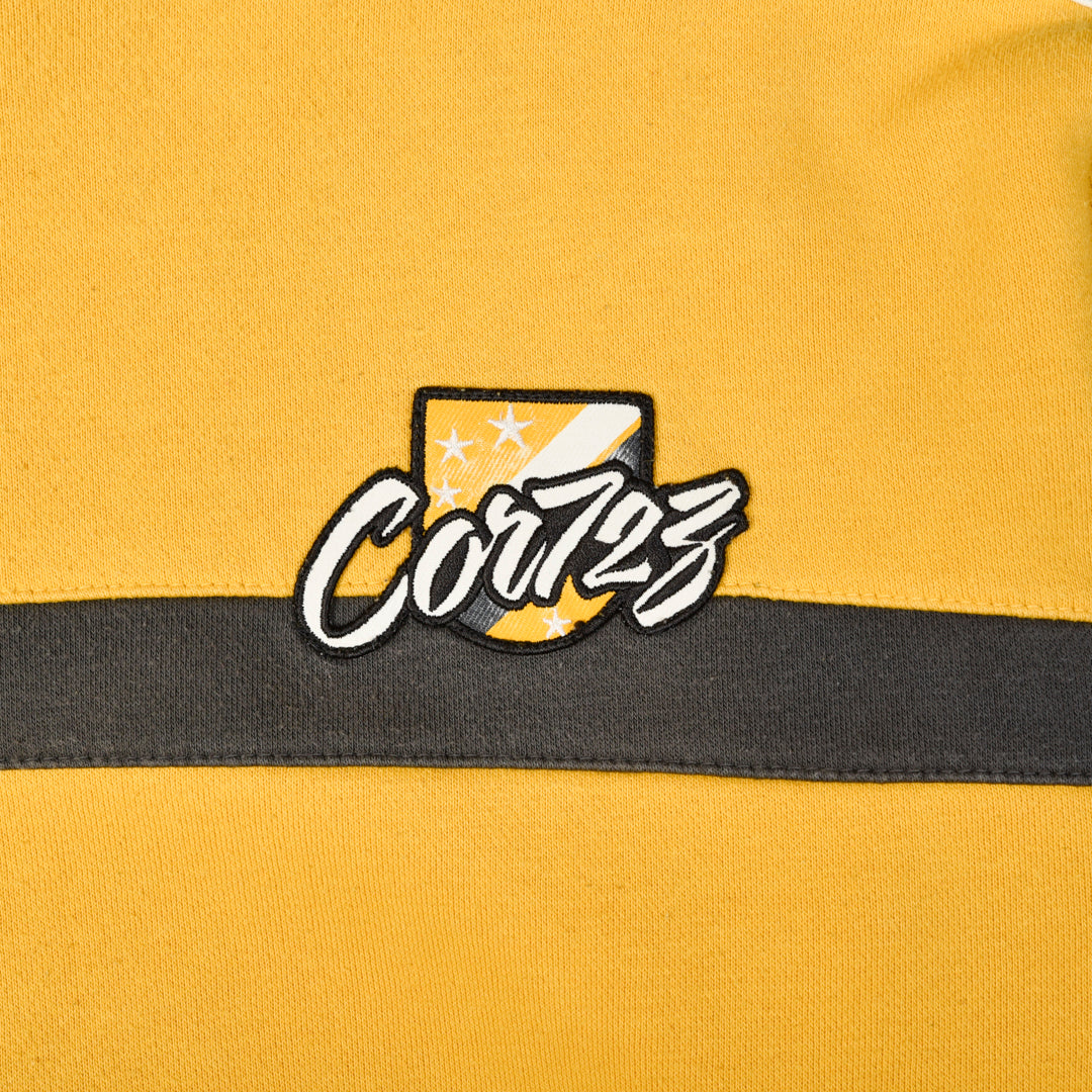 CORTEZ Round Neck Sweatshirt Yellow - M/L
