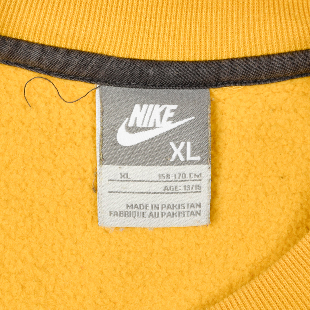 CORTEZ Round Neck Sweatshirt Yellow - M/L
