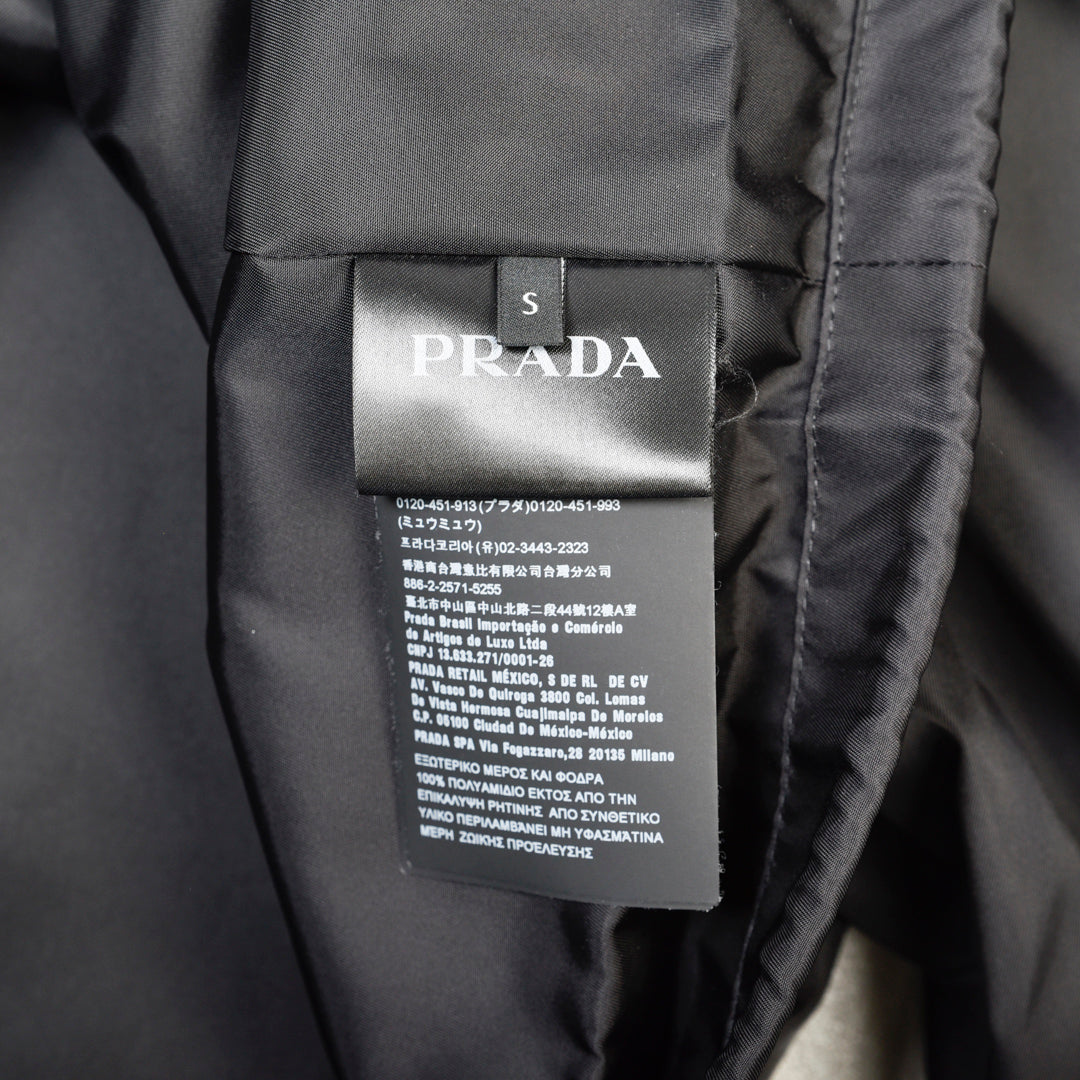 ANORAK NYLON JACKET BLACK - SMALL