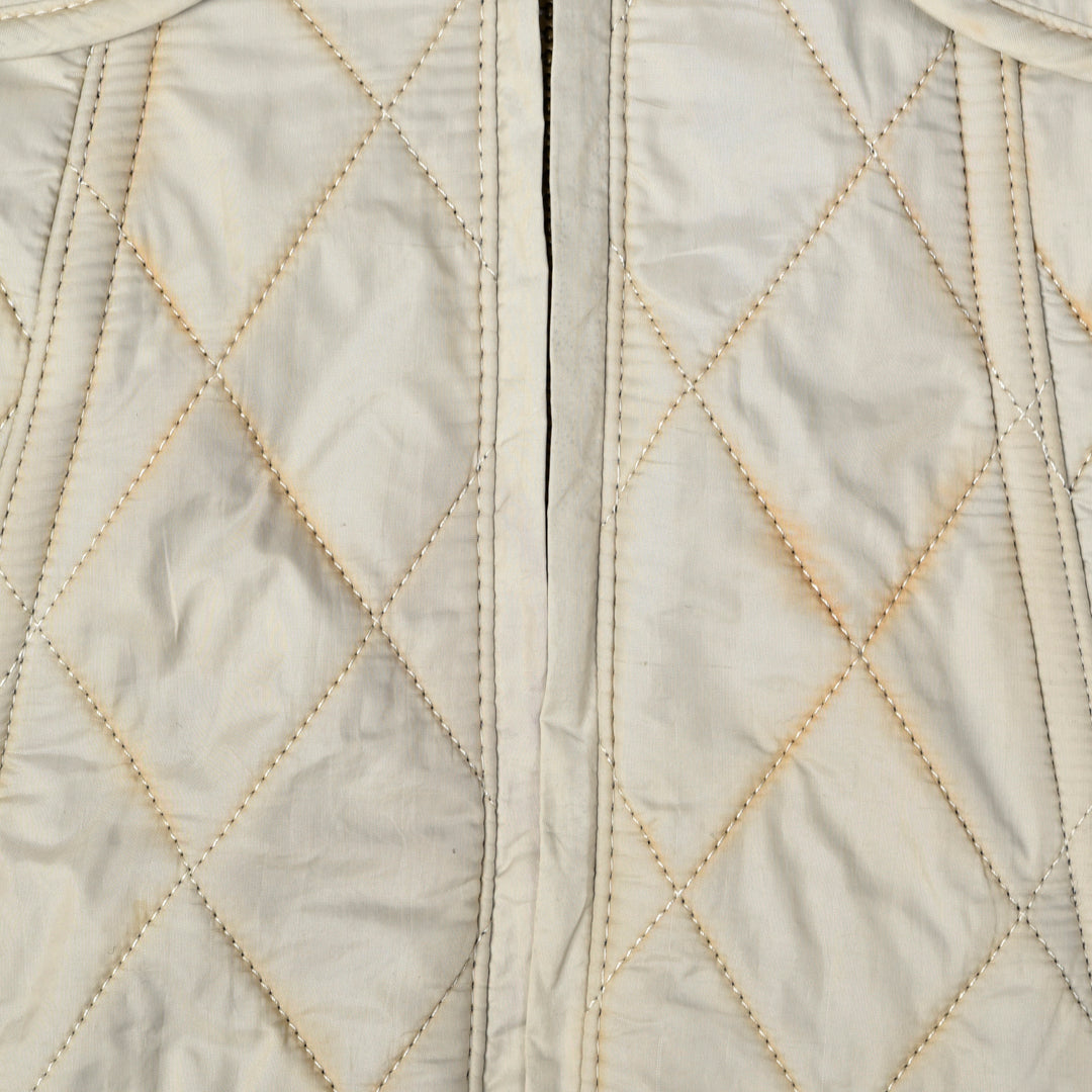 Grace Polar Quilt Jacket White - WOMAN EU 38
