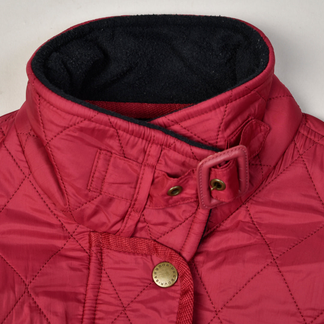 International Crown Quilt Puffer Jacket Red - WOMAN EU 36