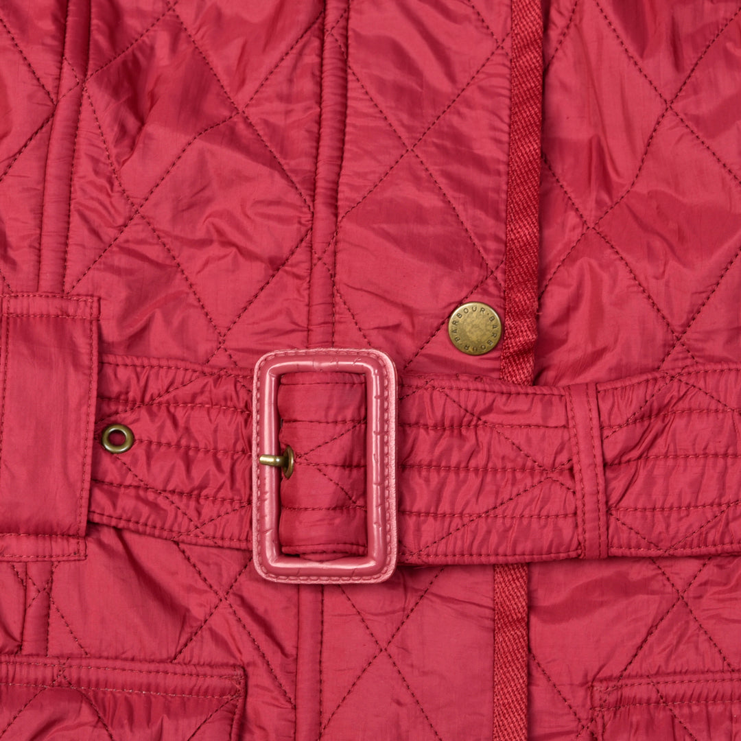 International Crown Quilt Puffer Jacket Red - WOMAN EU 36
