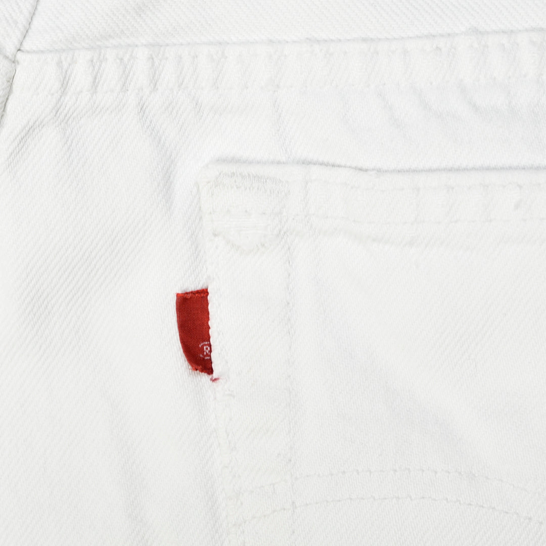 Vintage Denim Jeans WHITE  - L/XL