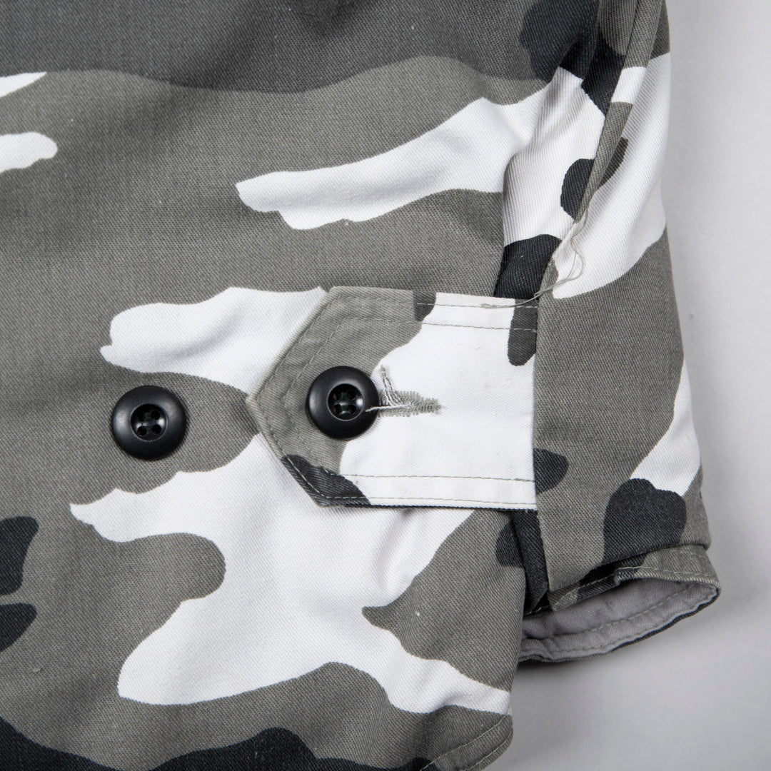 US ARMY VINTAGE VEST USMC CAMO - M/L