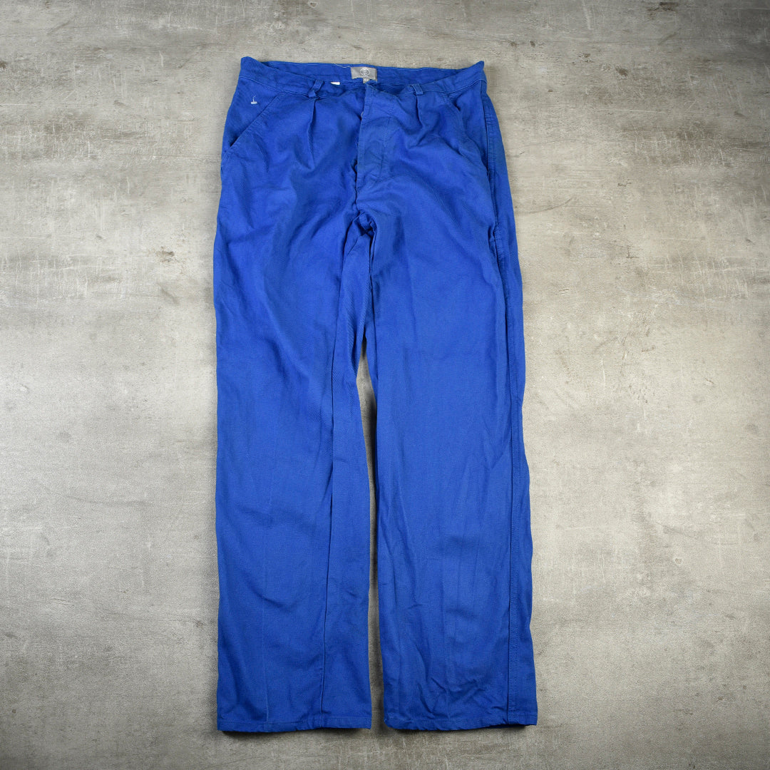 BLEU DE TRAVAIL VINTAGE WORK PANTS  - MEDIUM