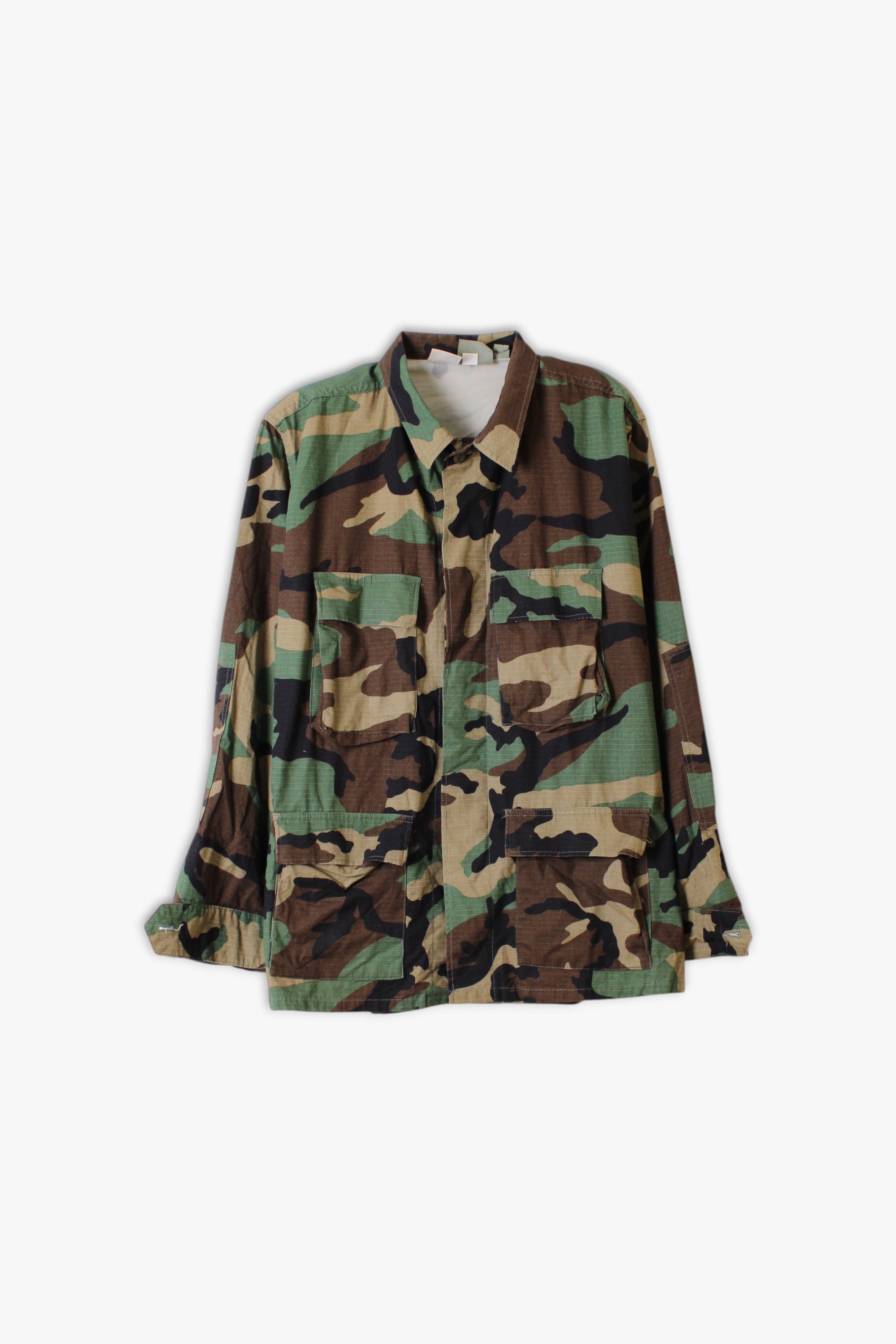 FIELD JACKET BDU US ARMY WOODLAND CAMO