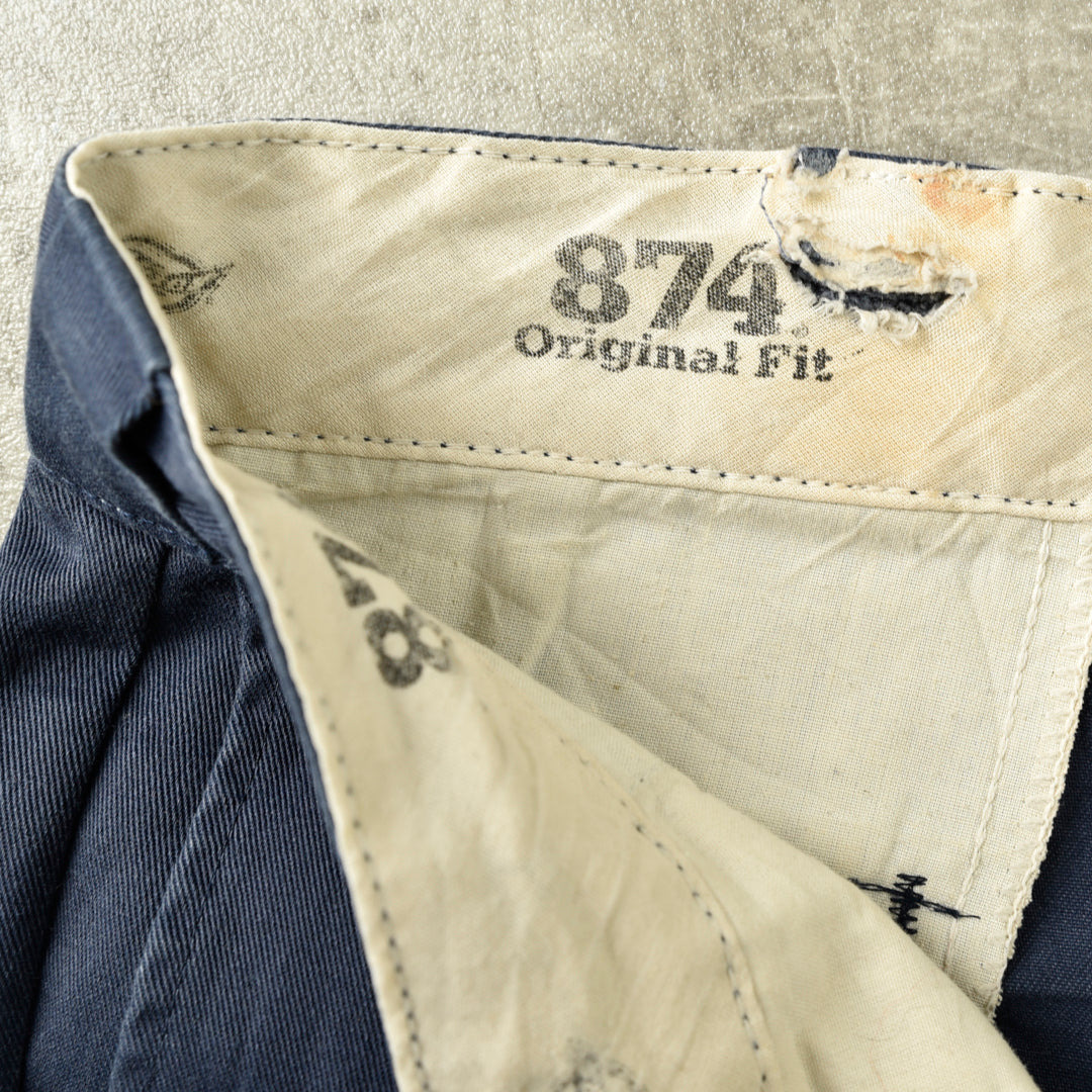 874 WORK PANTS BLUE - 2XL/3XL