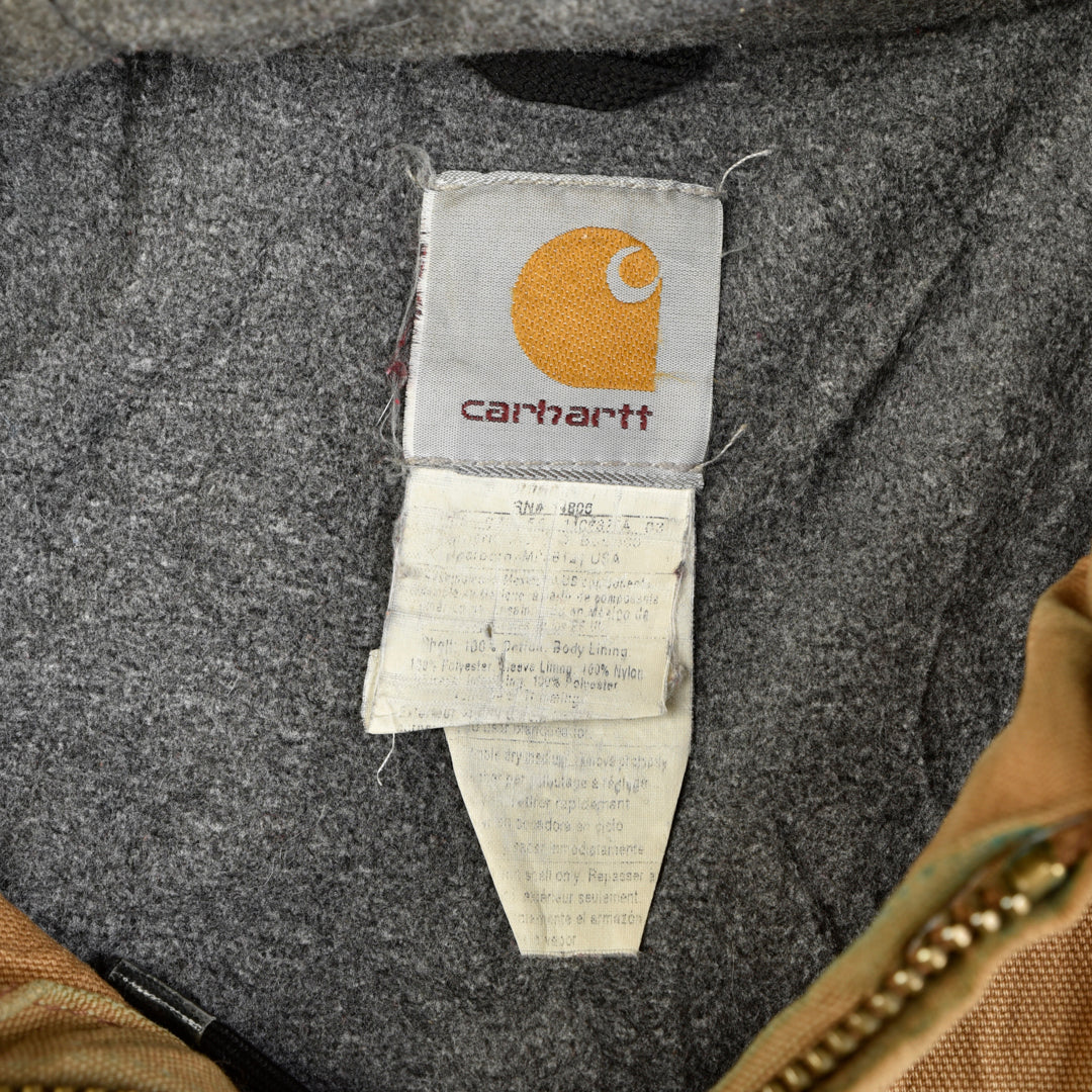 CARHARTT VINTAGE ACTIVE JACKET J130 BEIGE -  LARGE