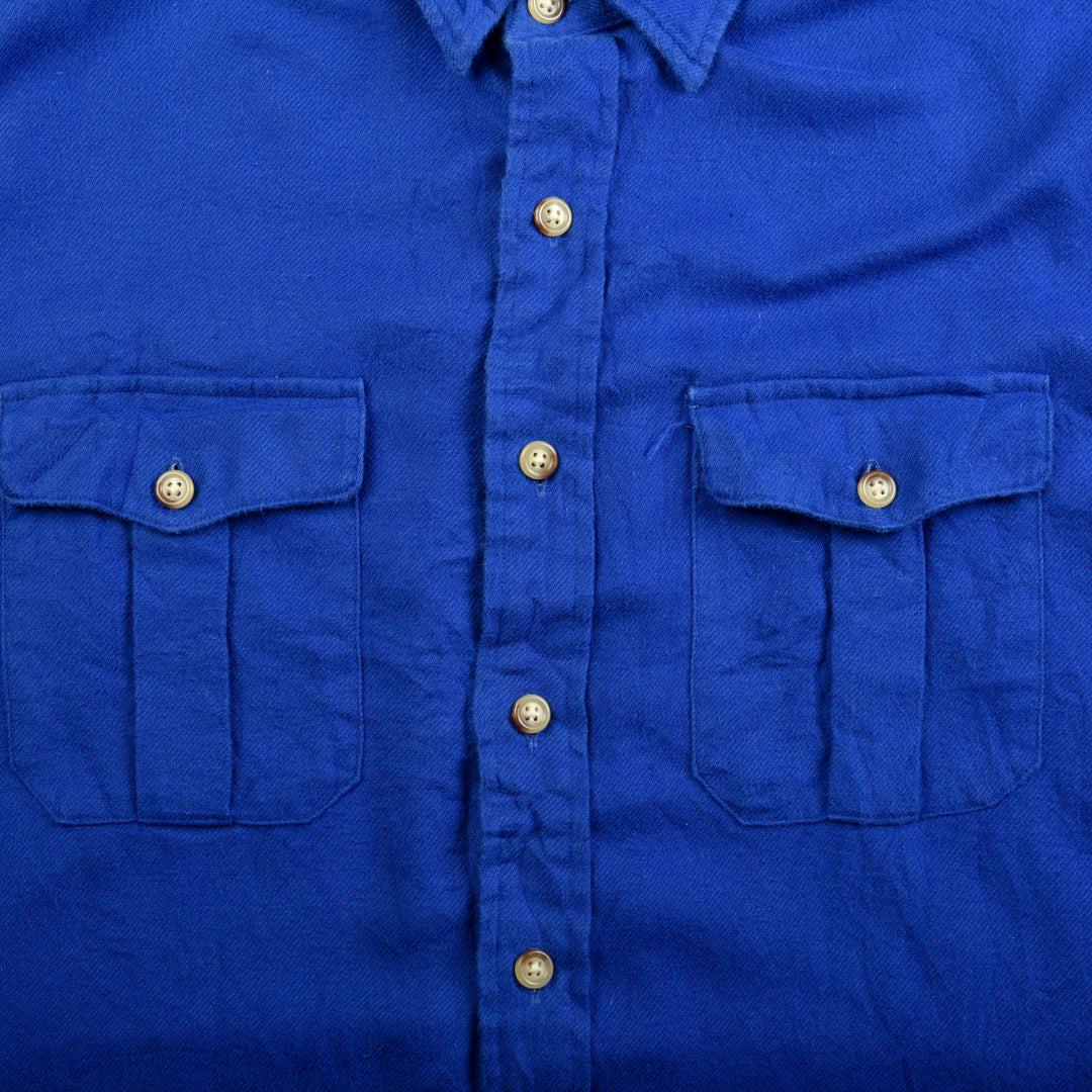 VINTAGE POCKETS SHIRT BLUE - XL