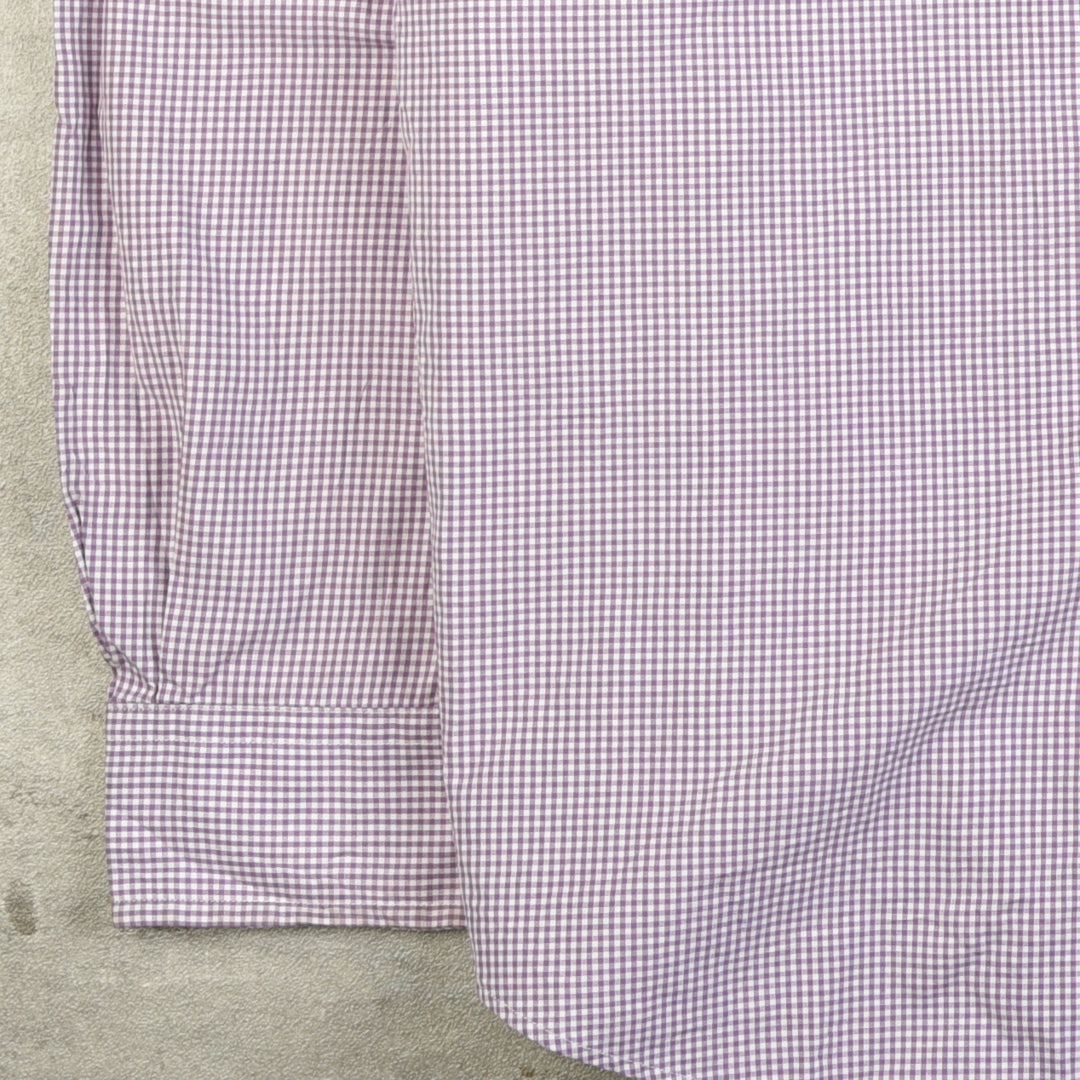 VINTAGE CHECKED SHIRT PINK/WHITE - MEDIUM