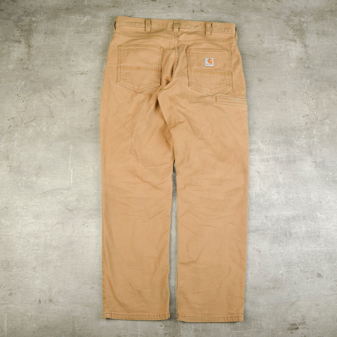 VINTAGE CARPENTER PANTS BROWN - 34X30