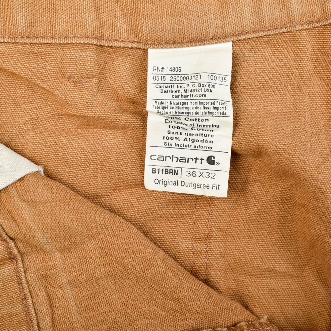 VINTAGE CARPENTER PANTS BROWN - 36X32