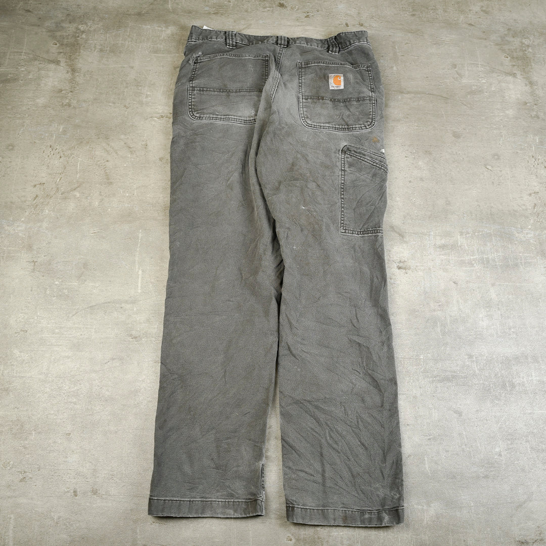 VINTAGE CARPENTER PANTS GREY - 34X32