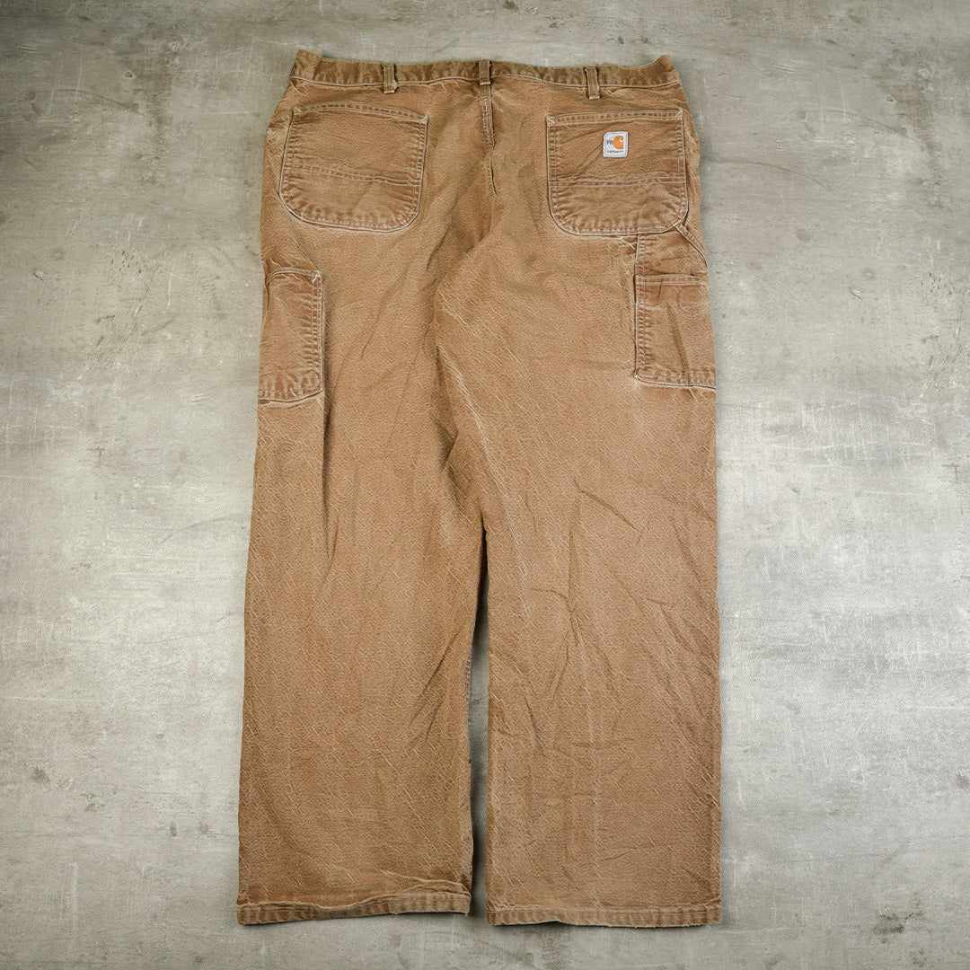 VINTAGE CARPENTER PANTS BROWN - 38X30