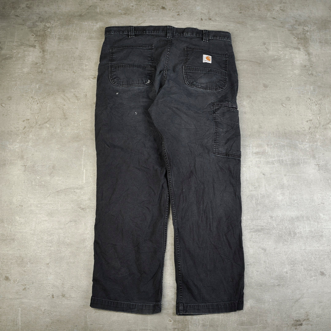 VINTAGE CARPENTER PANTS BLACK - 38X28