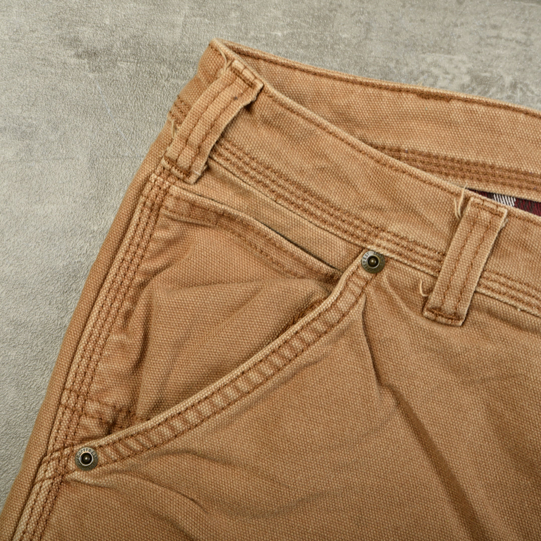 VINTAGE CARPENTER PANTS BROWN - XL