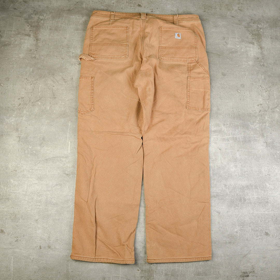 VINTAGE CARPENTER PANTS BROWN - XL