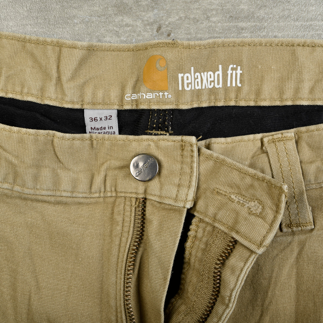 VINTAGE CARPENTER PANTS BEIGE - 36X32