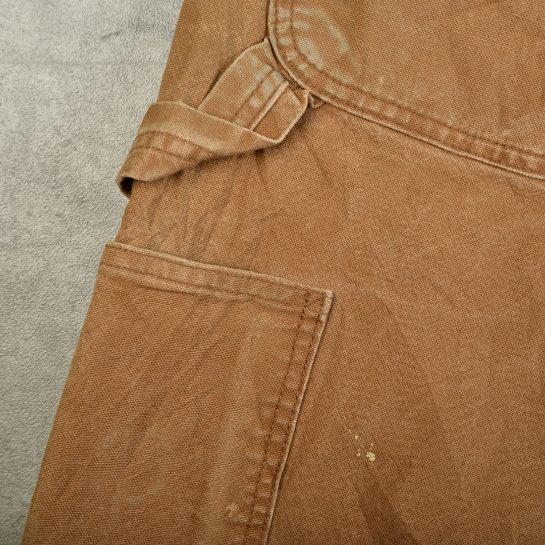 VINTAGE CARPENTER PANTS BROWN - 36X32