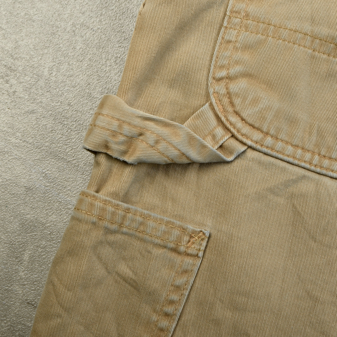 VINTAGE CARPENTER PANTS BEIGE -  38X32