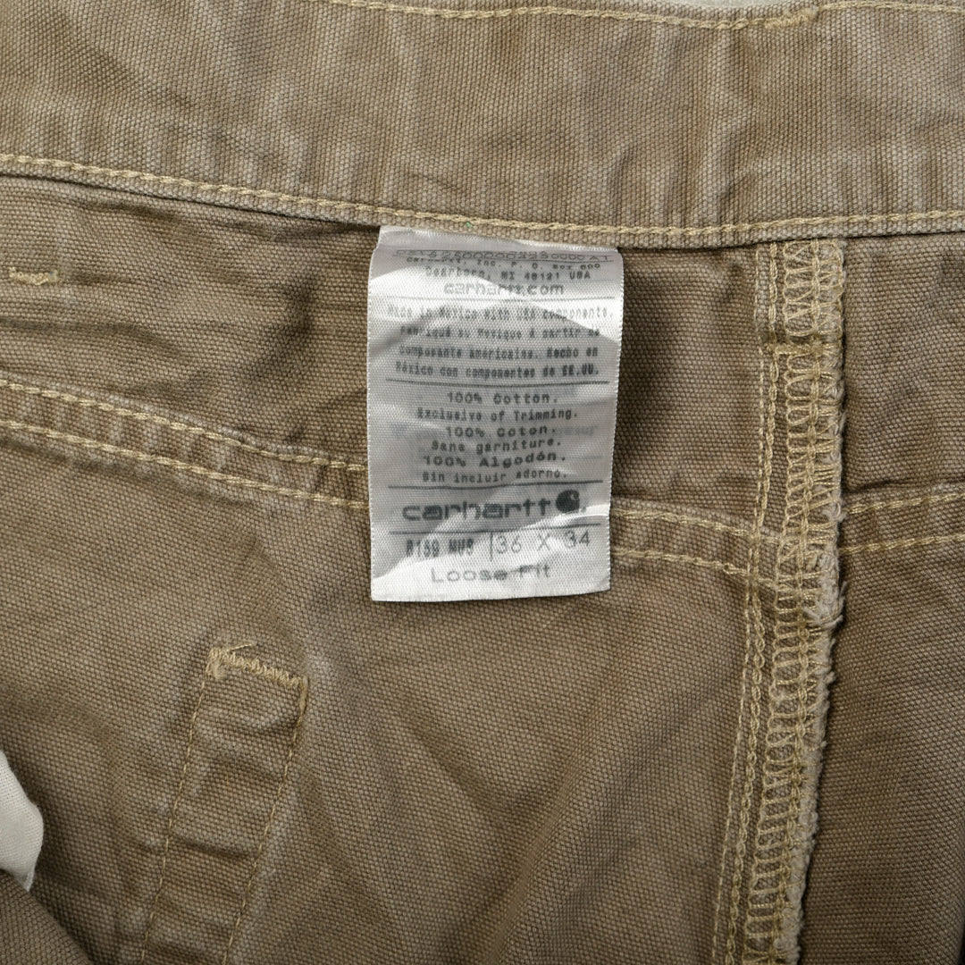 VINTAGE CARPENTER PANTS BROWN -  36X34