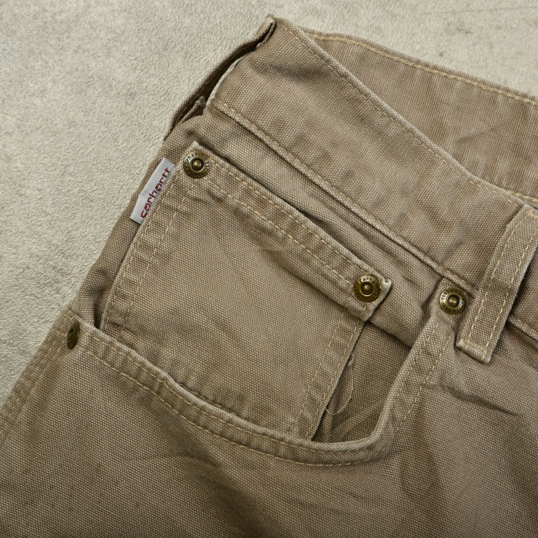 VINTAGE CARPENTER PANTS BROWN -  36X34