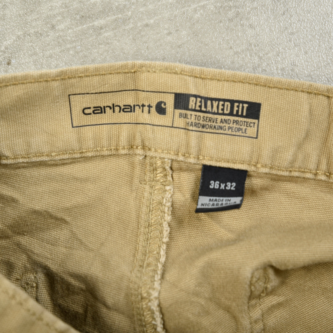 VINTAGE CARPENTER PANTS BEIGE - 36X32