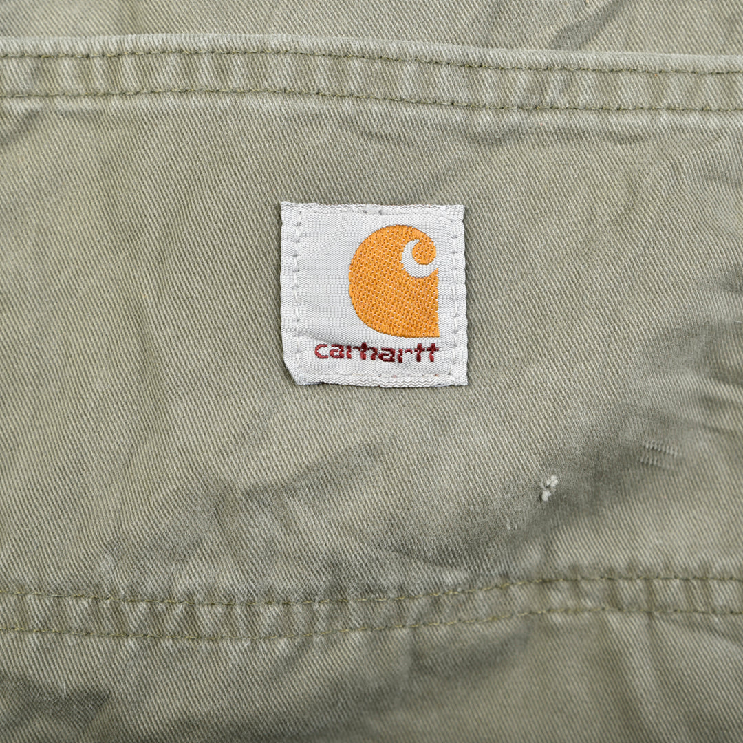 VINTAGE CARPENTER PANTS GREEN - 36X30