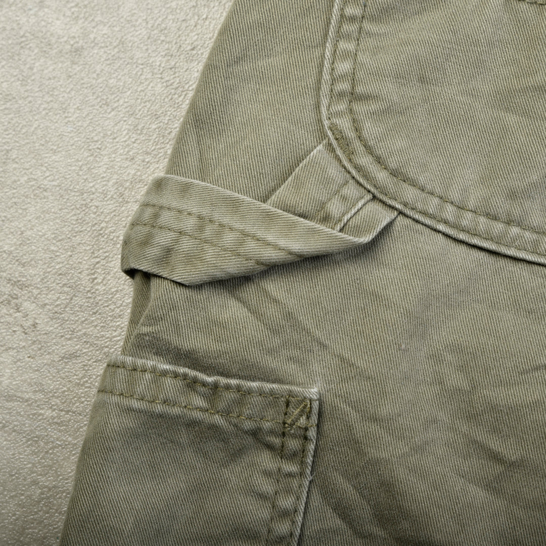 VINTAGE CARPENTER PANTS GREEN - 36X30