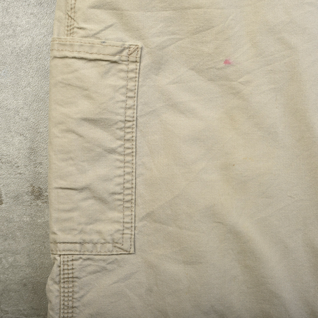 VINTAGE CARPENTER PANTS BEIGE - L/XL