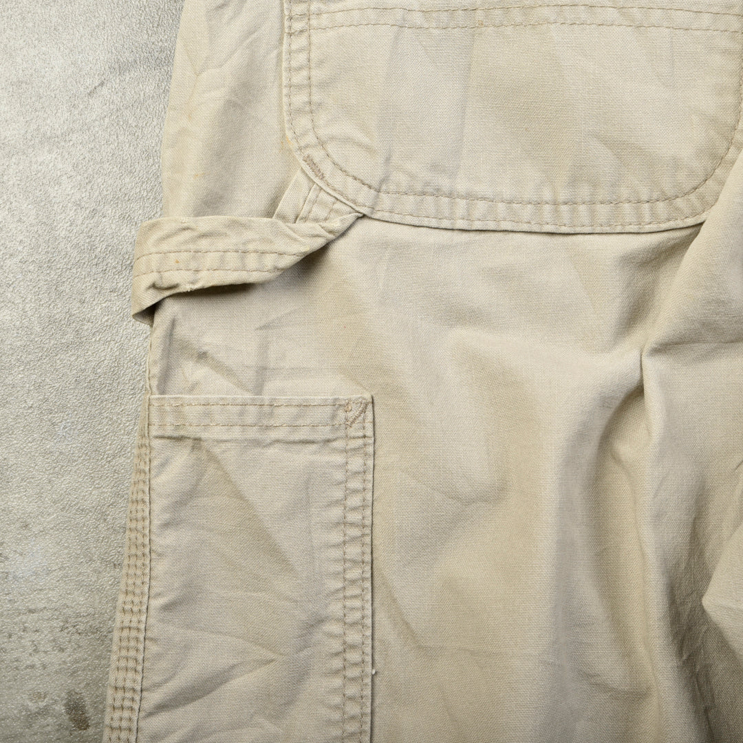 VINTAGE CARPENTER PANTS BEIGE - L/XL