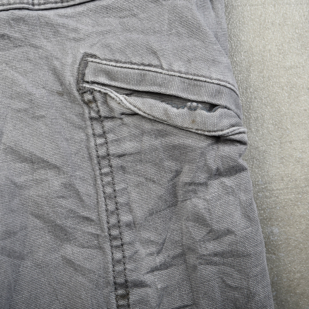 VINTAGE CARPENTER PANTS GREY - 33X32