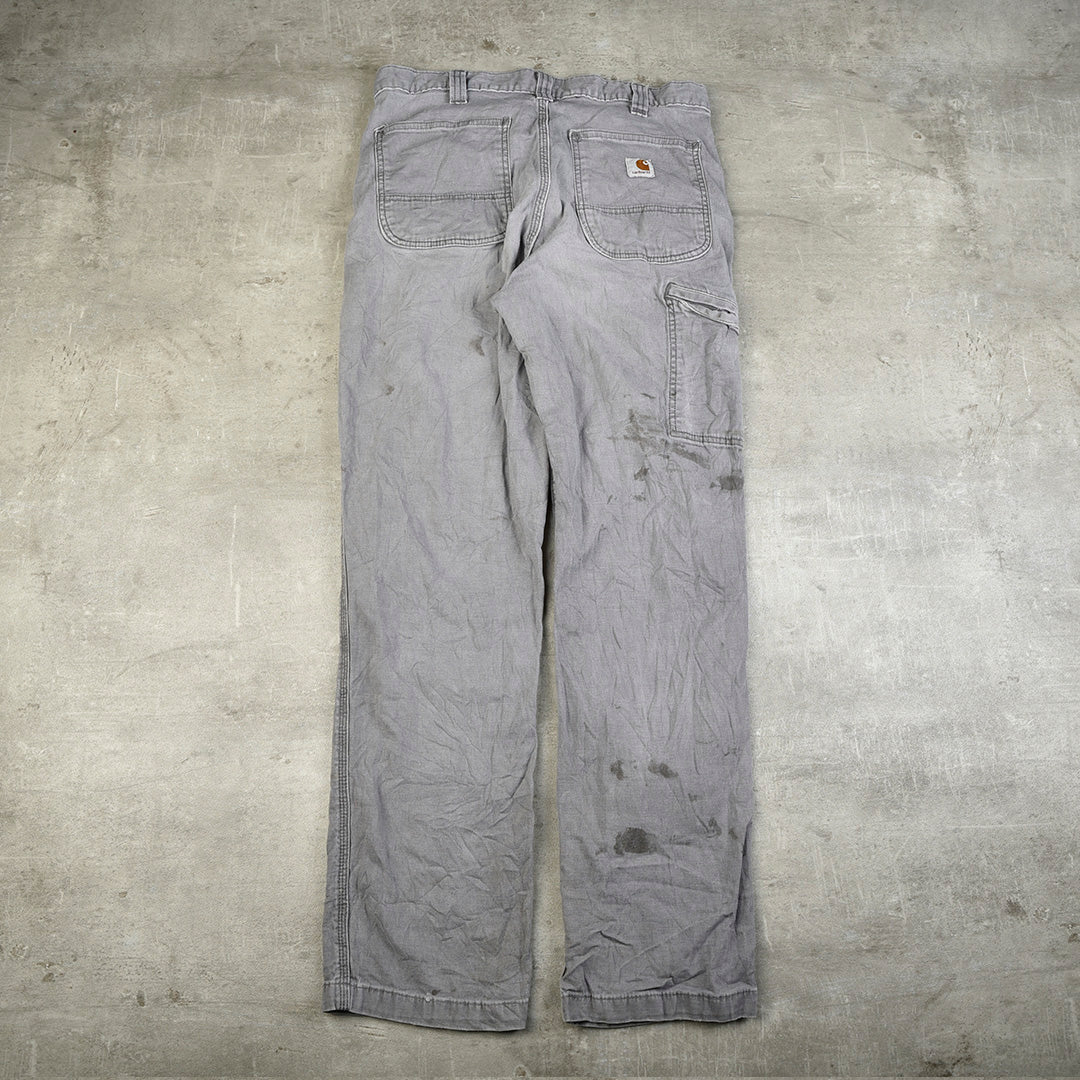 VINTAGE CARPENTER PANTS GREY - 33X32